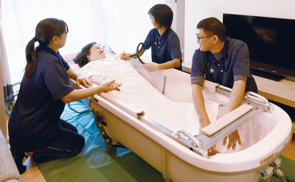 訪問入浴のイメージ